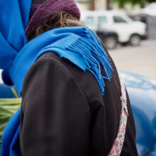 Blue On Blue Street Photography by Cliff Etzel