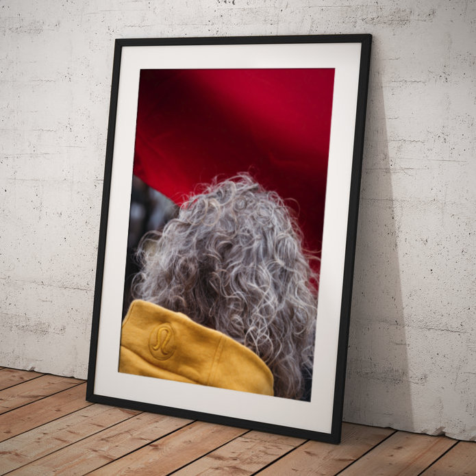 Fine Art Print: Red & Yellow